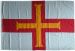 2yd 72x36in 183x91cm Guernsey land flag (woven MoD fabric)